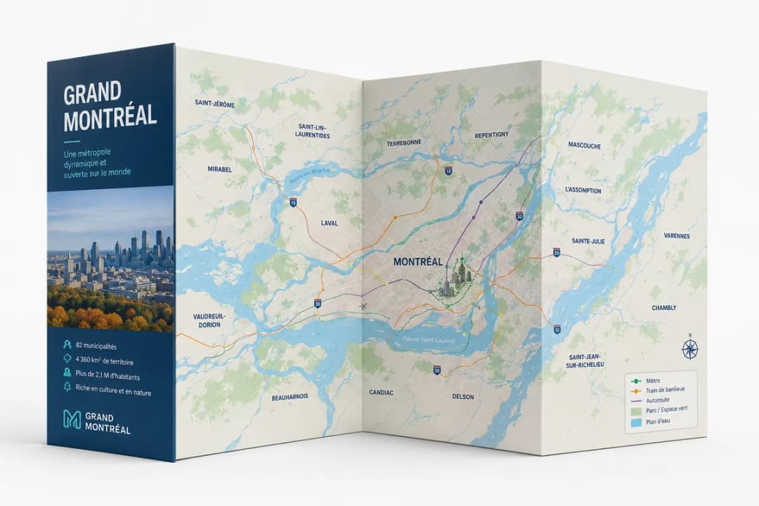 Carte des territoires desservis pour la réparation électroménagers à Montréal Laval Rive-Nord et Rive-Sud